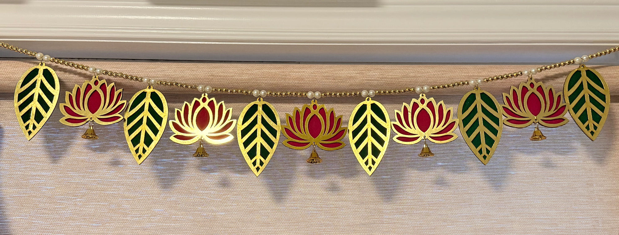 Lotus & Mango Leaf Toran