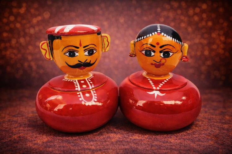 Boy-Girl Kumkum Box Set