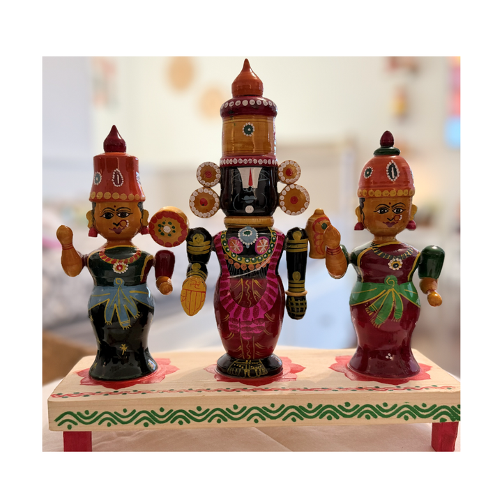 Balaji with Sridevi & Bhudevi Set