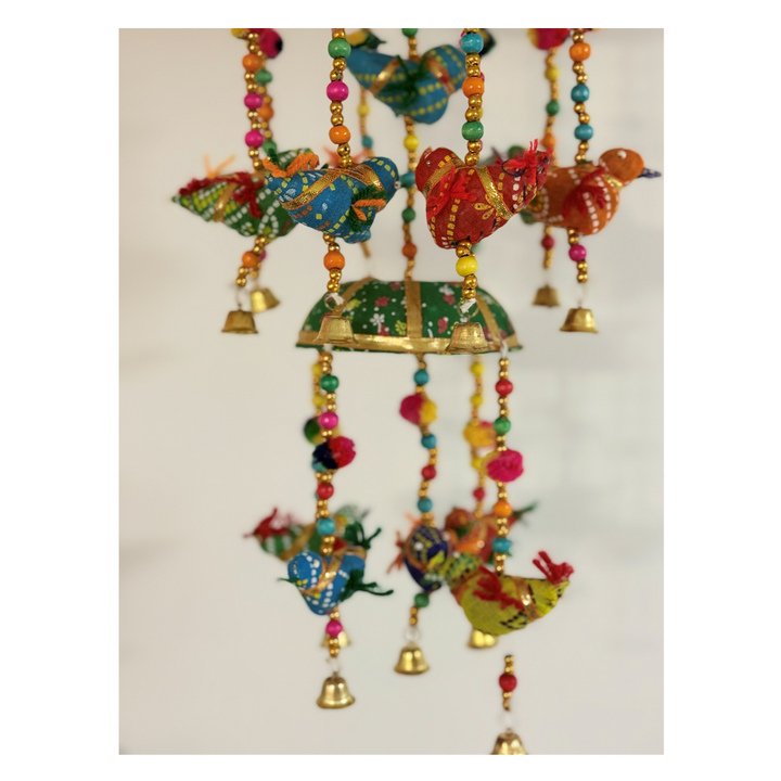 Handcrafted Bird Hanging Décor