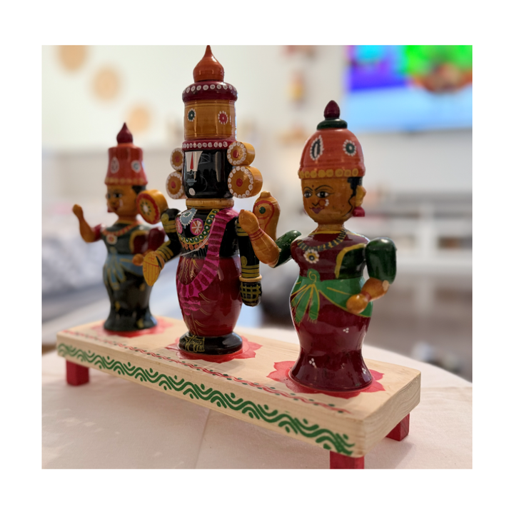 Balaji with Sridevi & Bhudevi Set