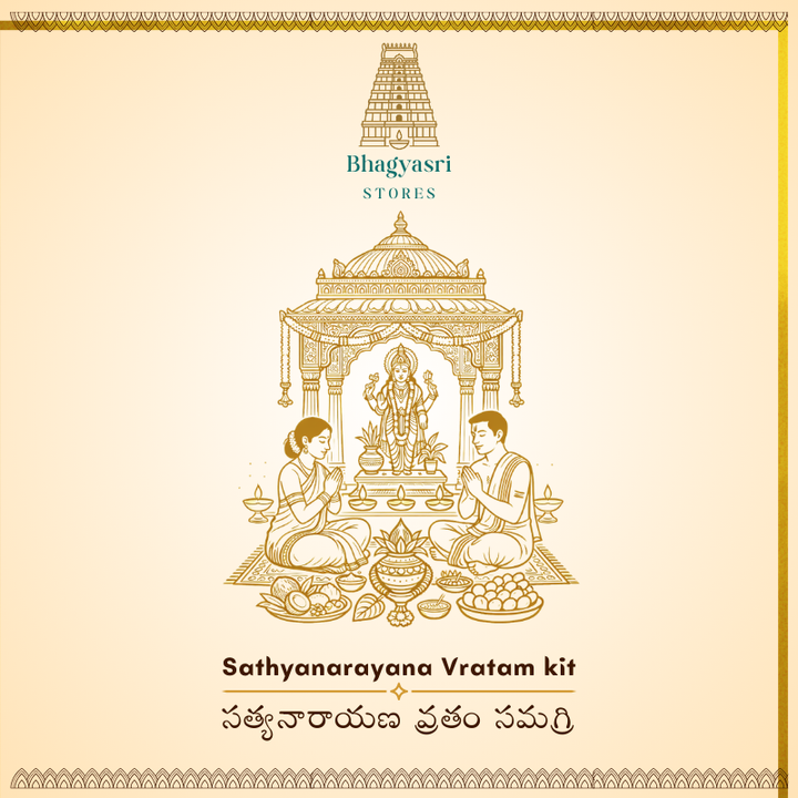 Sathyanarayana Vratam Puja Kit – Complete Puja Samagri